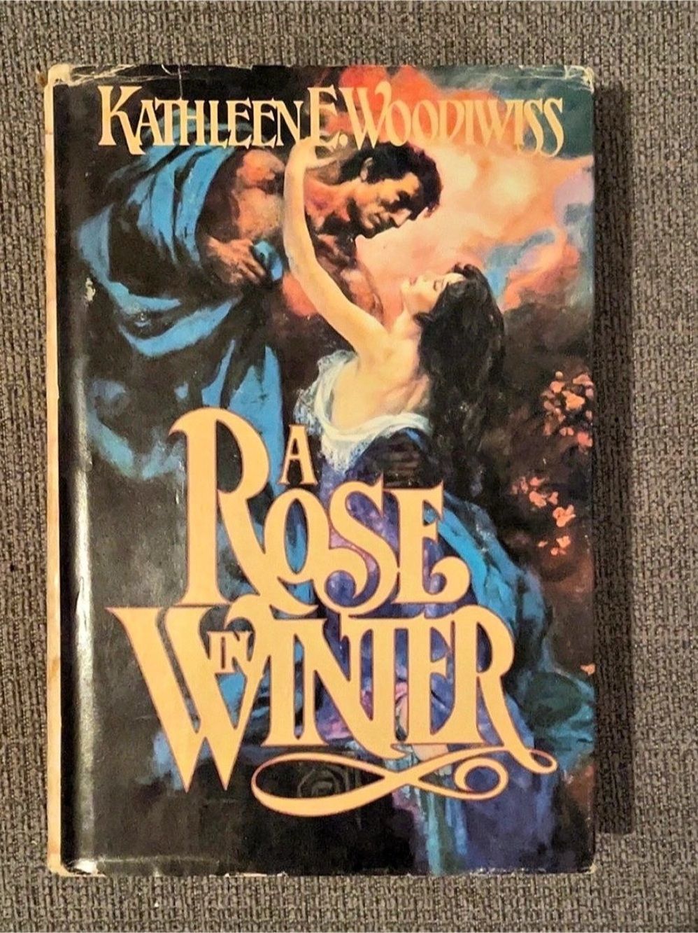 Avon A Rose in Winter Kathleen Woodiwiss Vintage